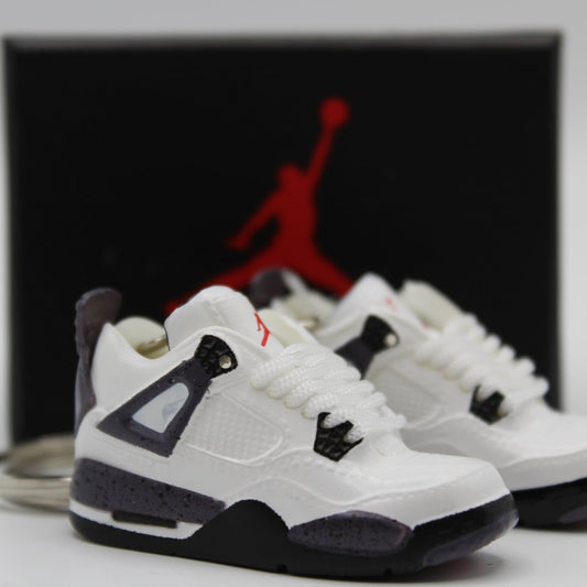 Portachiavi Jordan 4 White Cement