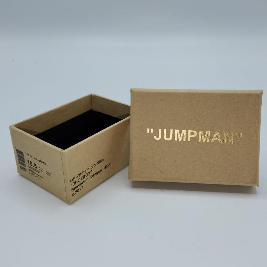 Portachiavi Jordan 1 High Off White Chicago Laccio Bianco