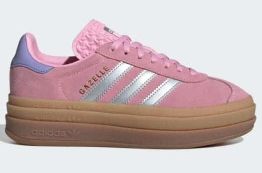 Adidas Gazelle Bold Junior True Pink Silver Metallic Light Purple