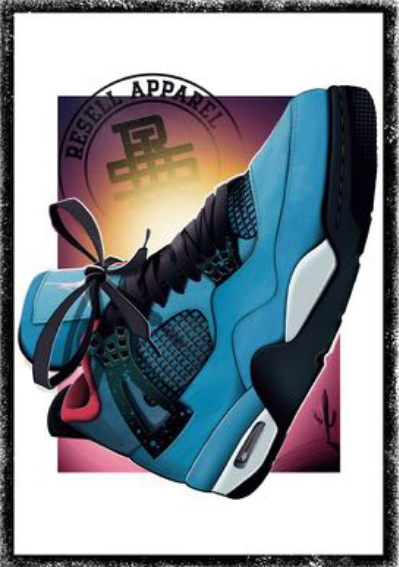 jordan 4 travis scott shirt