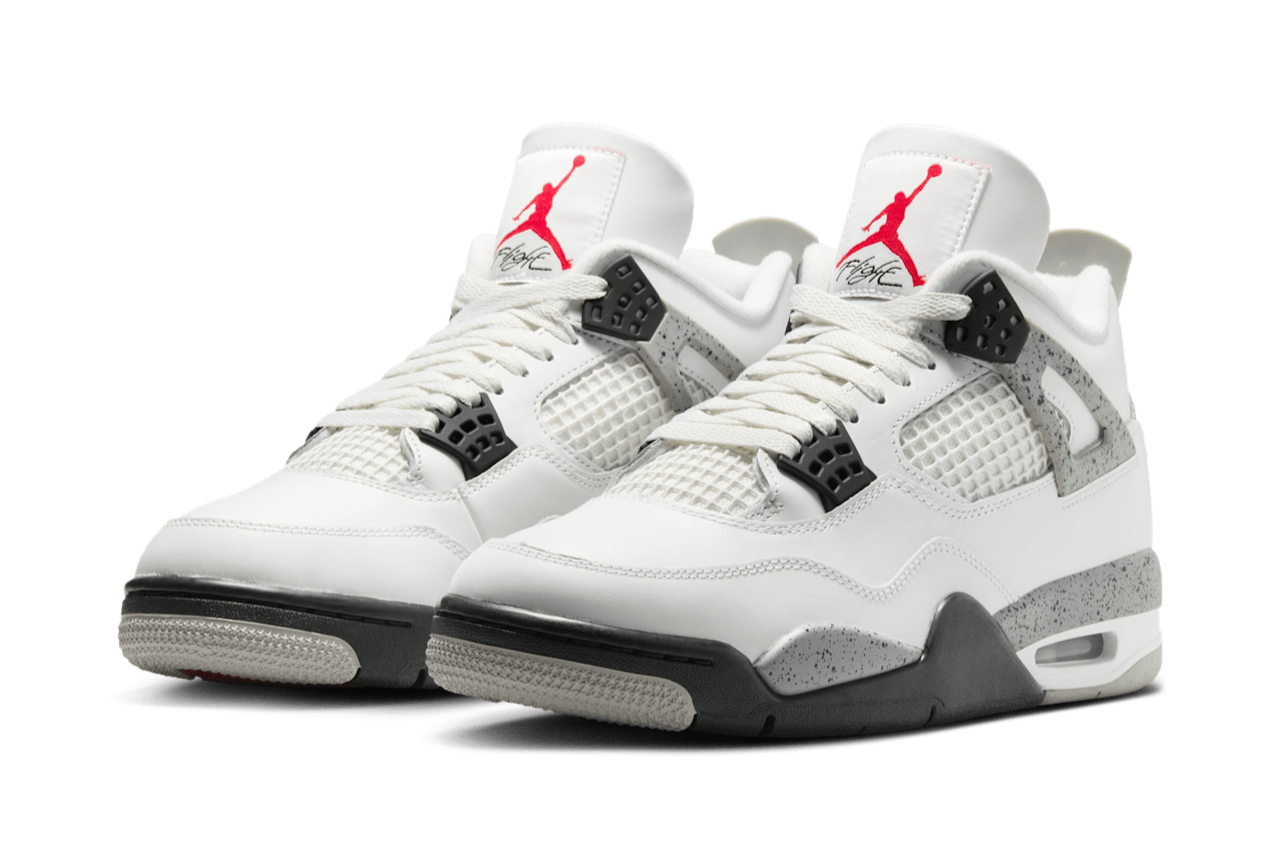 Air Jordan 4 Retro White Cement 2025