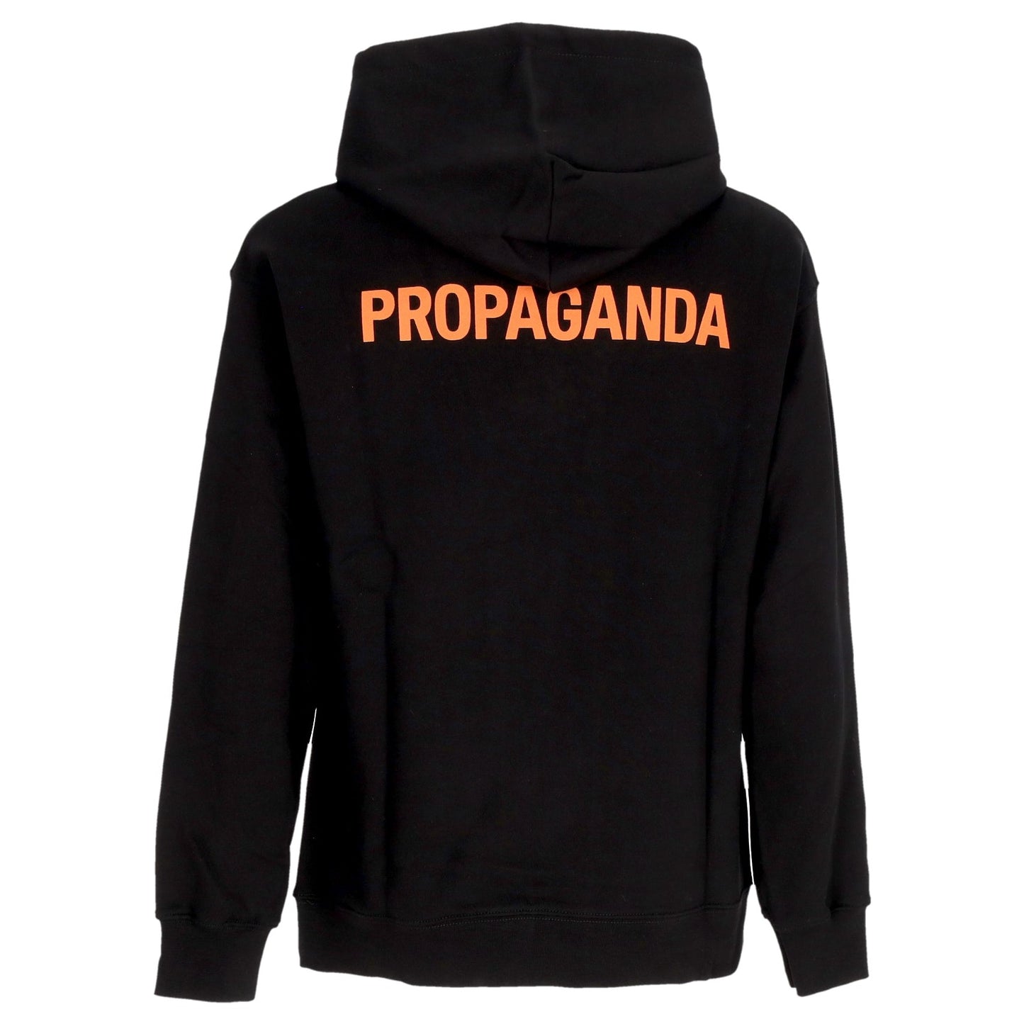 Felpa Leggera Cappuccio Uomo Logo Steel Hoodie Black