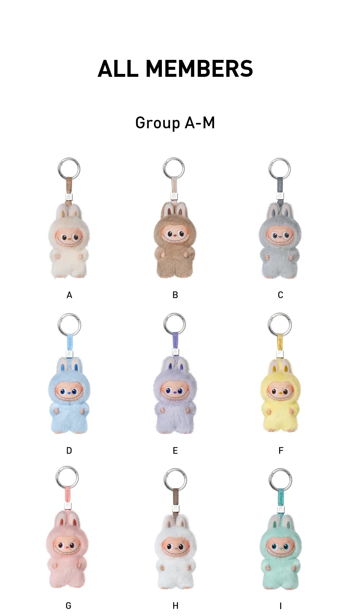LaBubu The MONSTERS Pin for Love Series (A-M)