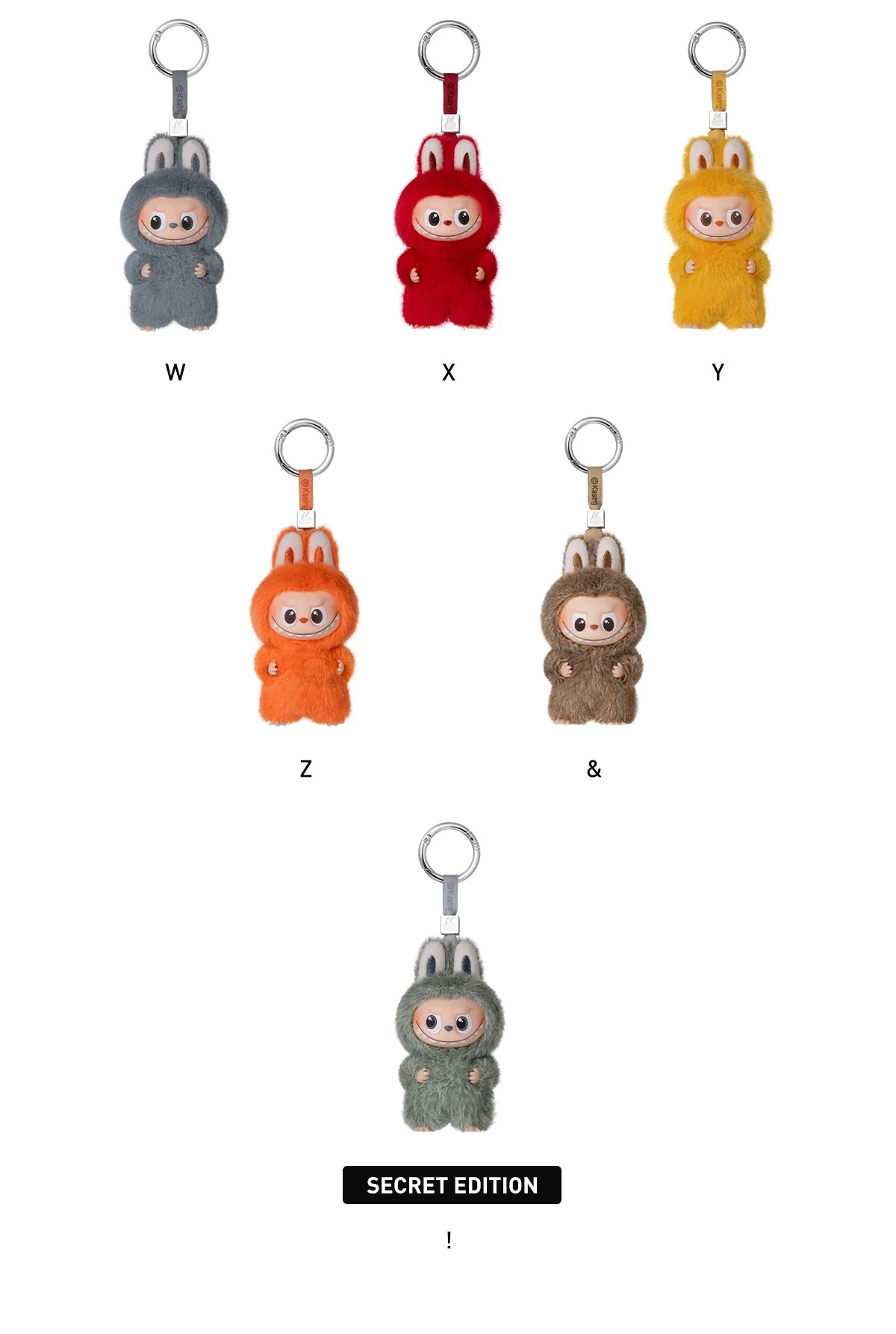 LaBubu The MONSTERS Pin for Love Series (N-Z)