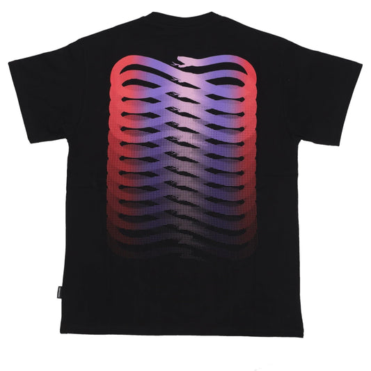 T-SHIRT Ribs Gradient Black
