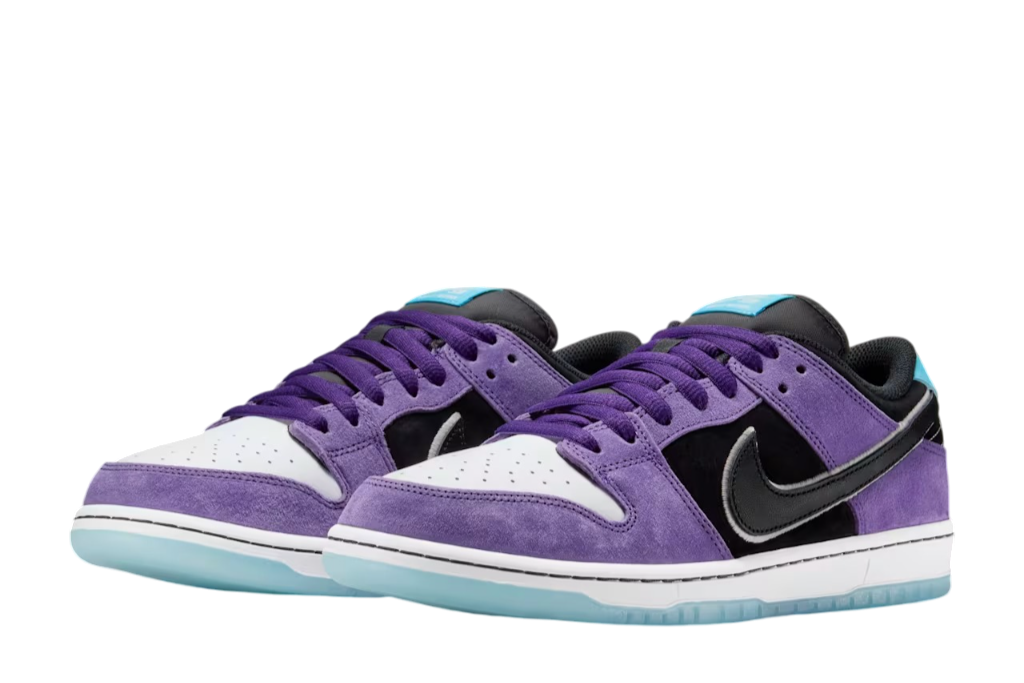 Nike SB Dunk Low Pro x Hayley Wilson Black and Court Purple