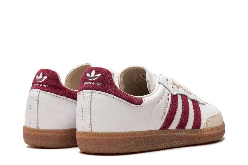 Adidas Samba OG X Sporty & Rich Burgundy