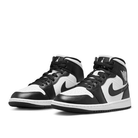 Air Jordan 1 Mid White Black Panda