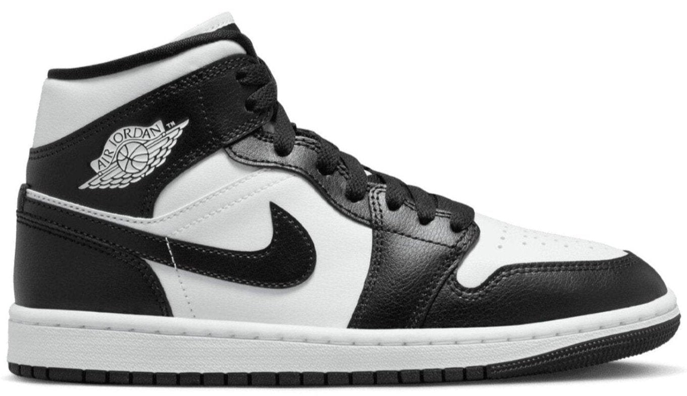 Air Jordan 1 Mid White Black Panda