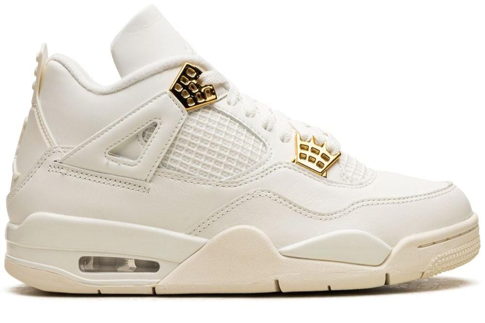 Air Jordan 4 Retro Metallic Gold