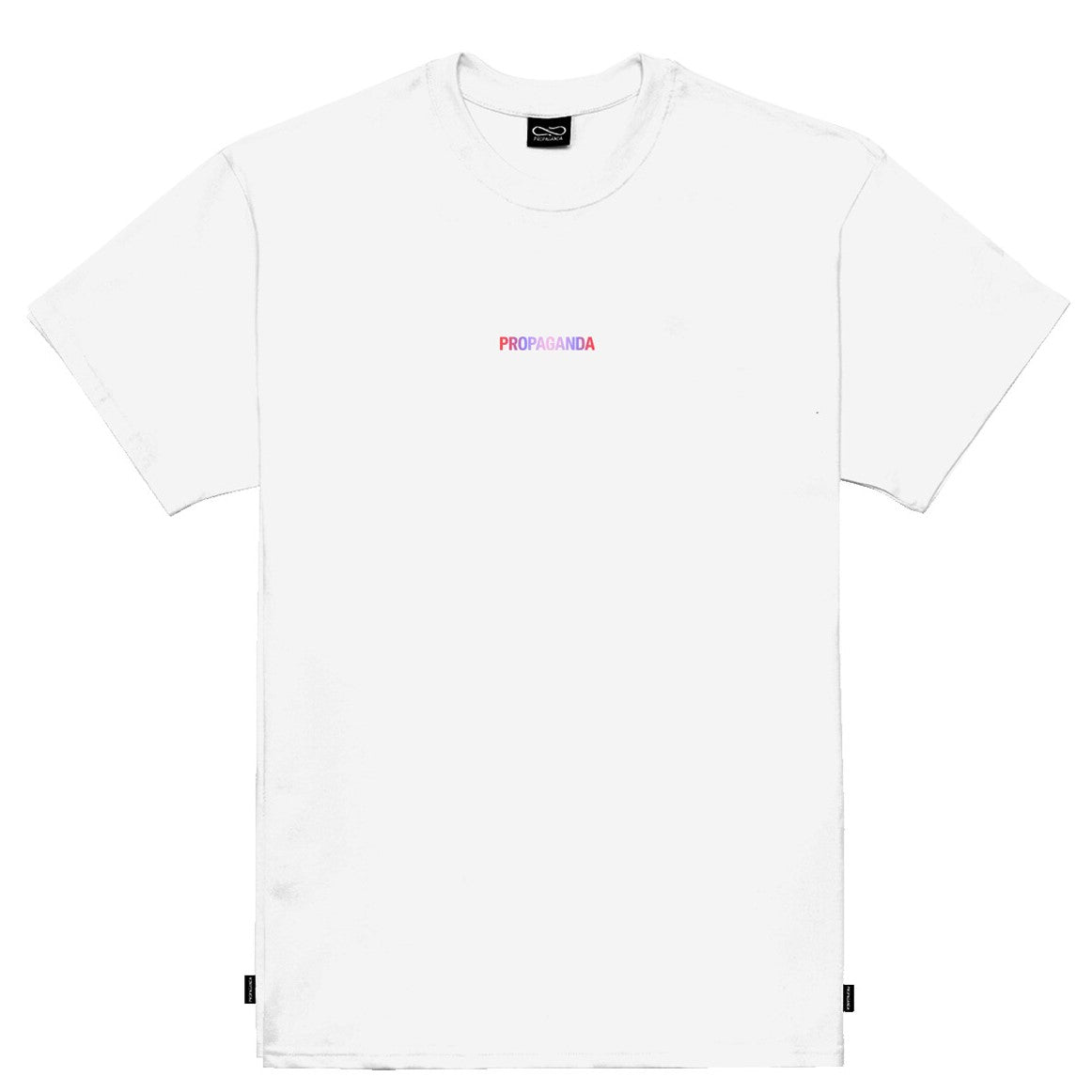 T-SHIRT Ribs Gradient White