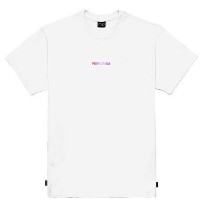 T-SHIRT Ribs Gradient White