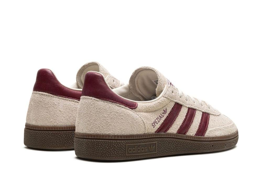 Adidas Handball Spezial Off White Collegiate Burgundy Gum