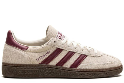 Adidas Handball Spezial Off White Collegiate Burgundy Gum