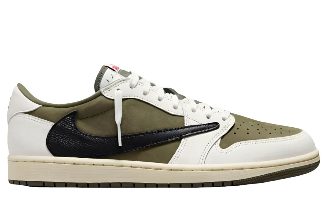 Air Jordan 1 Retro Low OG SP Travis Scott Reverse Olive