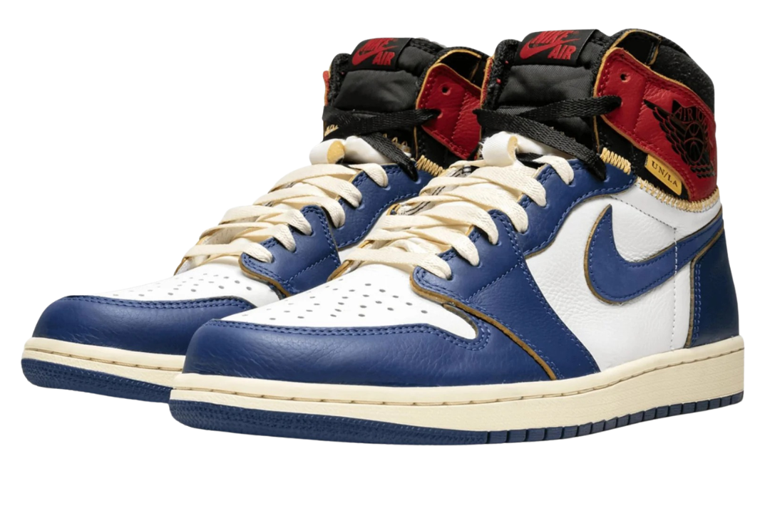 Air Jordan 1 Retro High OG SP Fragment x Union LA Varsity Red Sport Royal