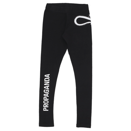 Propaganda Leggins Donna W Leggings Logo Black