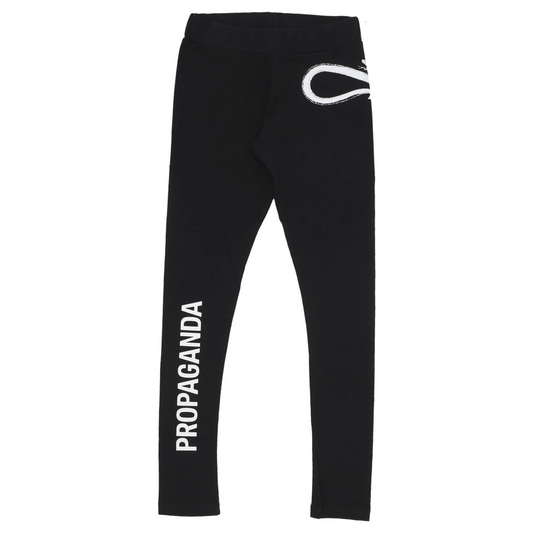 Propaganda Leggins Donna W Leggings Logo Black