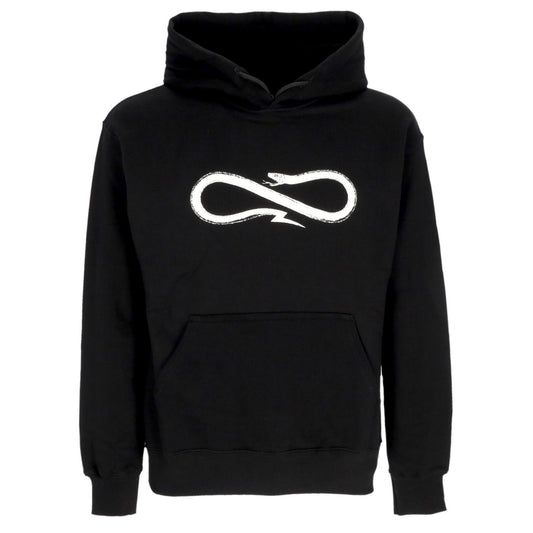 FELPA HOODIE BLACK LOGO