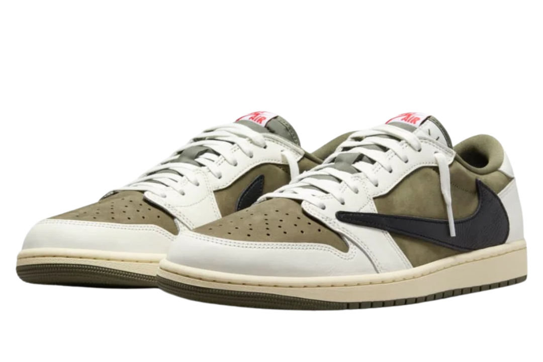 Air Jordan 1 Retro Low OG SP Travis Scott Reverse Olive