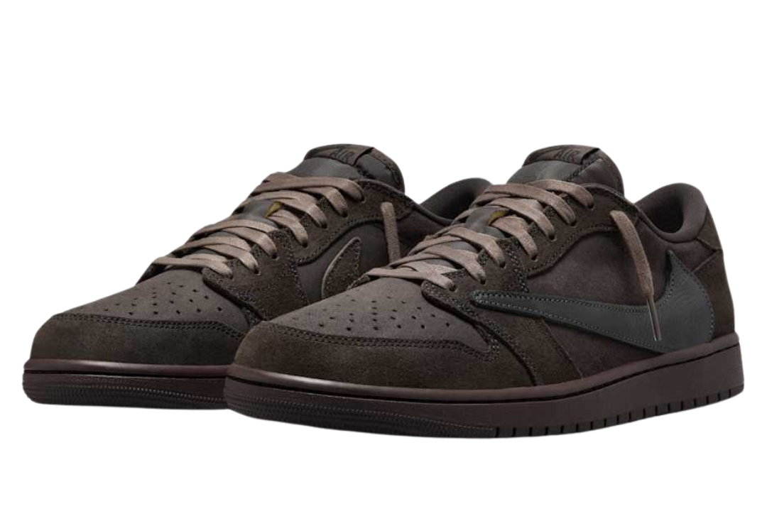 Air Jordan 1 x Travis Scott Velvet Brown and Dark Mocha