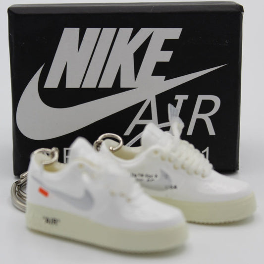 Portachiavi Air Force Off White Bianca