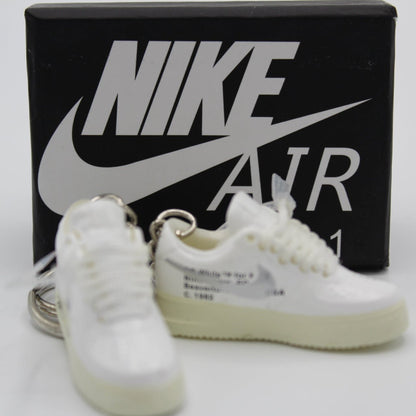 Portachiavi Air Force Off White Bianca