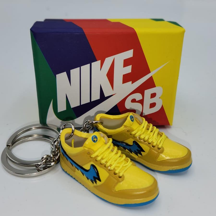 Portachiavi Dunk Low SB Grateful Dead Giallo