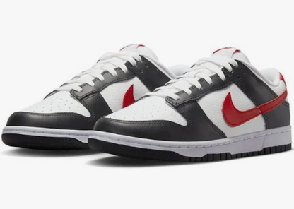 Nike Dunk Low Retro Red Swoosh Panda