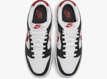 Nike Dunk Low Retro Red Swoosh Panda