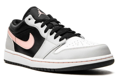 Air Jordan 1 Low Black Grey Pink