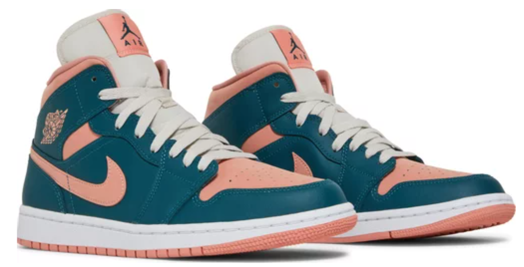 Air Jordan 1 Mid Dark Teal Green W