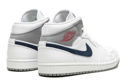 Air Jordan 1 Mid Paris White