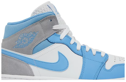 Air Jordan 1 Mid University Blue Grey