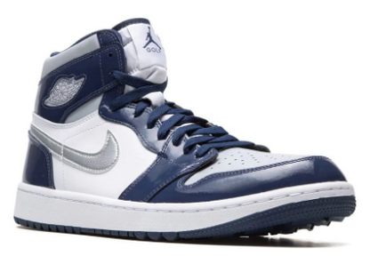 Air Jordan 1 Retro High Golf Patent Midnight Navy