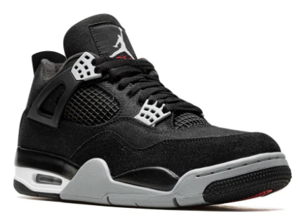 Air Jordan 4 Retro SE Black Canvas