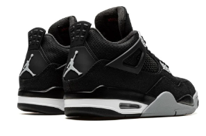 Air Jordan 4 Retro SE Black Canvas