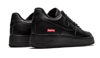 Nike Air Force 1 Low Supreme Box Logo Black