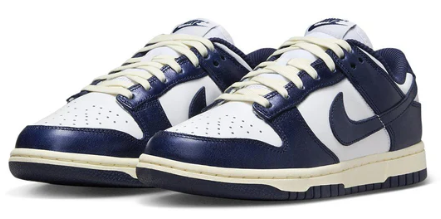 Nike Dunk Low Vintage Navy Womens