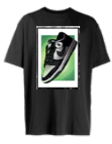 T-SHIRT Resell A. Stampa Dunk Low Panda