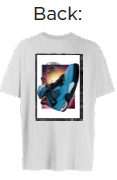 T-SHIRT Resell A. Stampa Jordan 4 Travis Scott