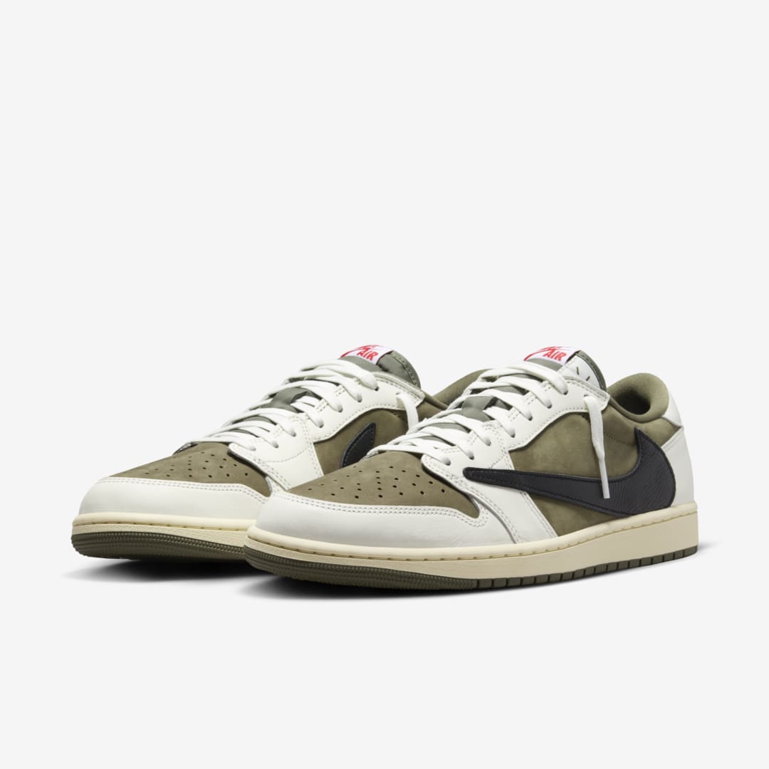 Air Jordan 1 Retro Low OG SP Travis Scott Reverse Olive