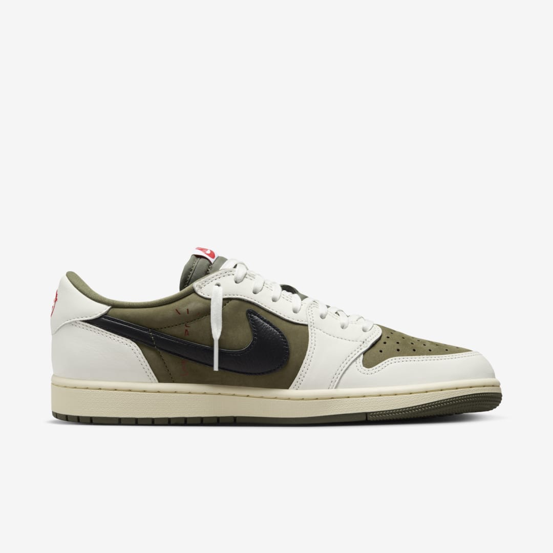 Air Jordan 1 Retro Low OG SP Travis Scott Reverse Olive