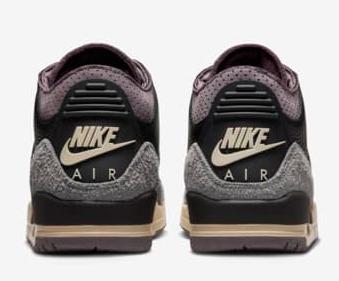 Air Jordan 3 Retro A Ma Manier Black and Violet