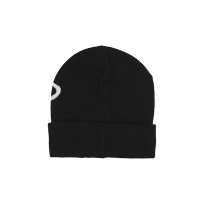 Cappello Uomo Logo Spin Beanie Black