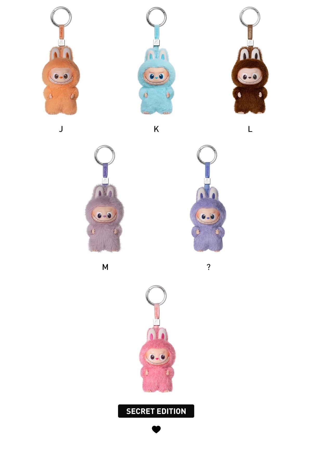 LaBubu The MONSTERS Pin for Love Series (A-M)