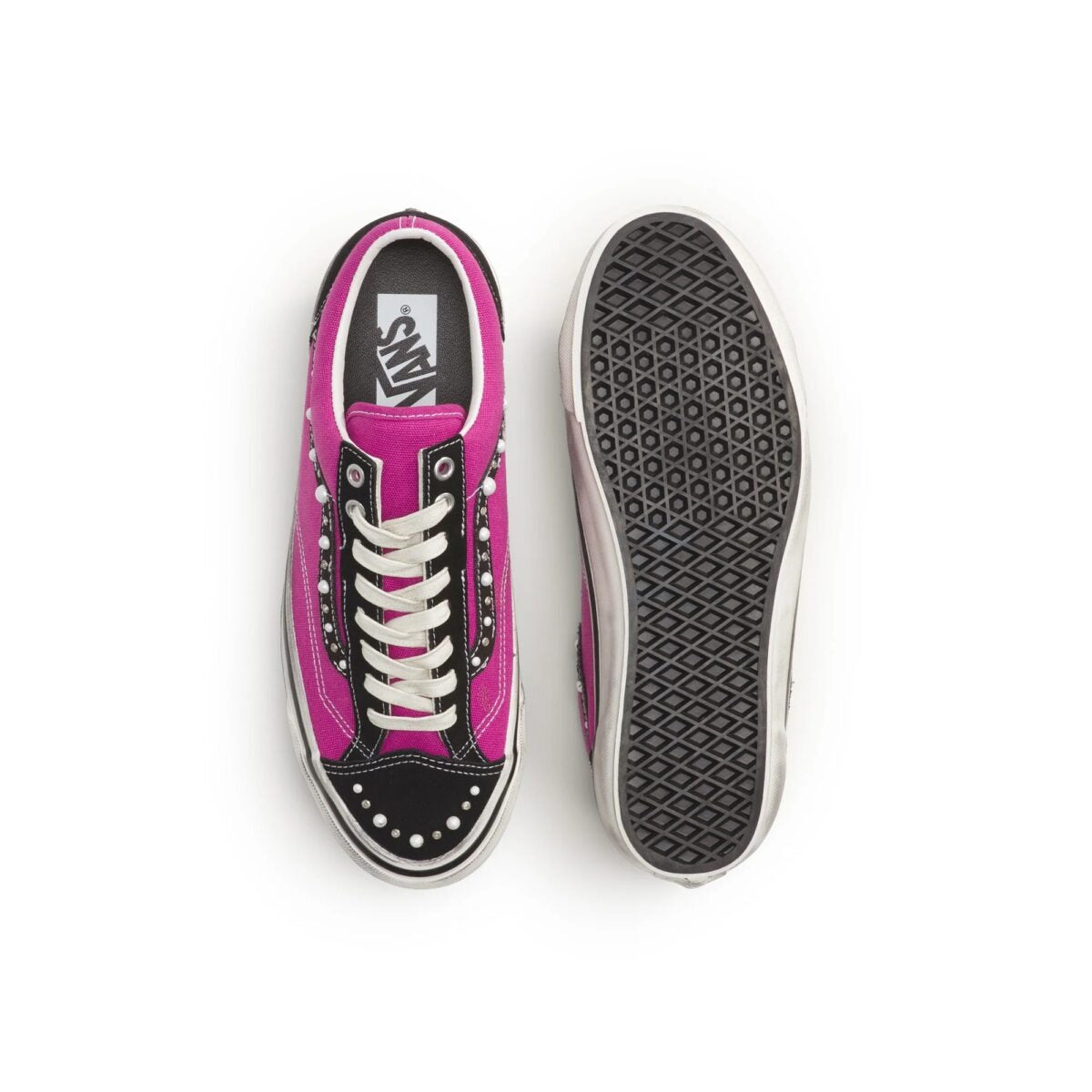 Vans Old Skool 36 Pearlized Pack Pink Black