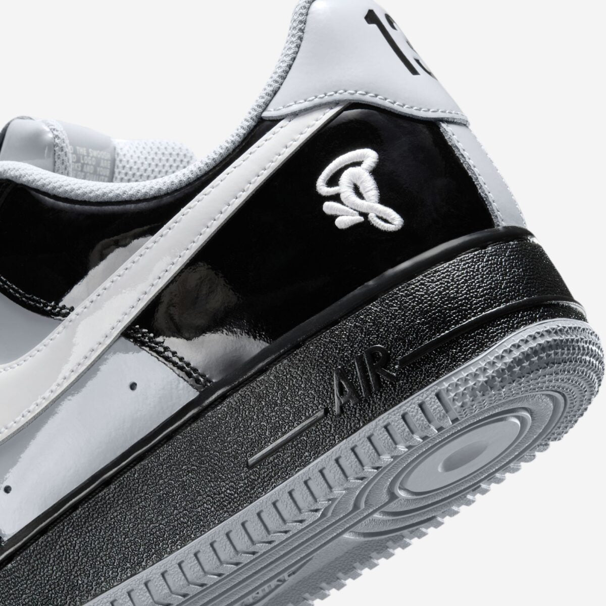 Nike Air Force 1 Low Central Cee Black White Smoke Grey