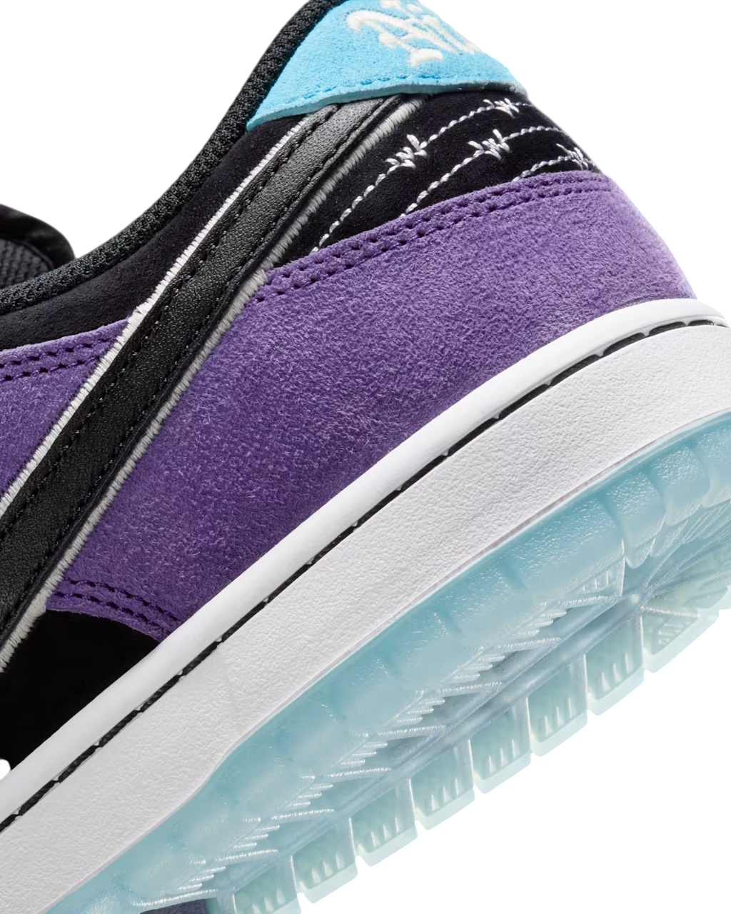 Nike SB Dunk Low Pro x Hayley Wilson Black and Court Purple