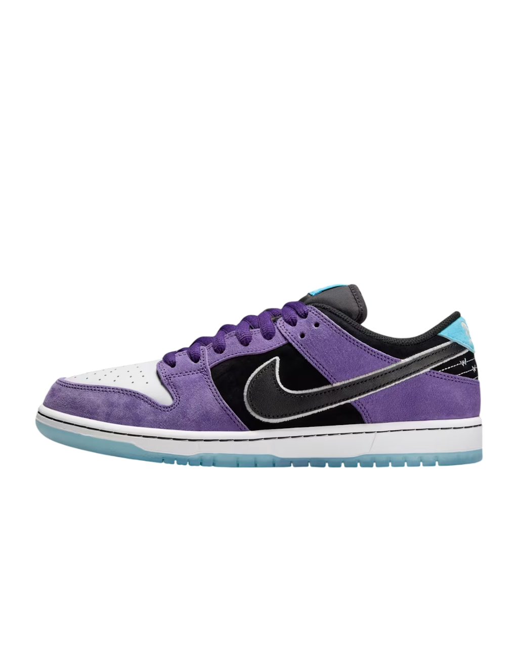 Nike SB Dunk Low Pro x Hayley Wilson Black and Court Purple
